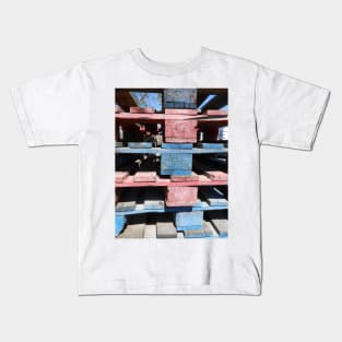 PH Red, blue, black, urban Kids T-Shirt